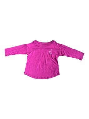 Volcom - Kids Long Sleeve Tee - Magenta - Size 6 - Good Used Condition